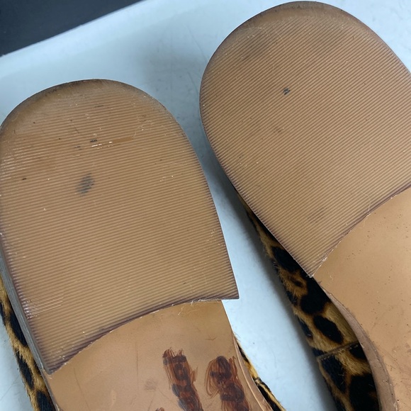 Madewell Animal Print Fur Loafer Shoes Size 6 - Picture 15 of 17